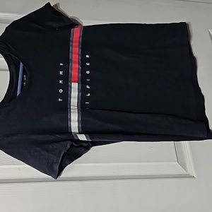 🧡$5 Bundle TOMMY HILFIGER Red, White And Blue Women's Cotton T-Shirt